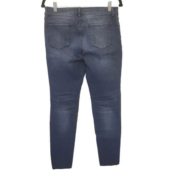 Soho Size 8 Cotton Blend Patchwork Leggins Stretchy Denin - Picture 2 of 13